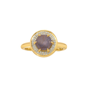 Neptune Round, Sapphire x Diamond Ring Neptune Round, Sapphire x Diamond Ring