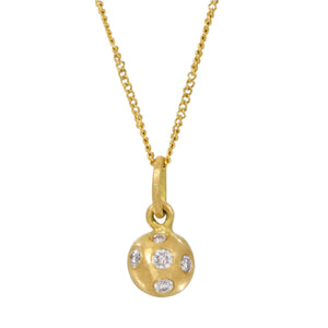 Diamond Galaxy Necklace, 18k Diamond Galaxy Necklace, 18k