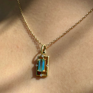 Aura Tourmaline Pendant Aura Tourmaline Pendant