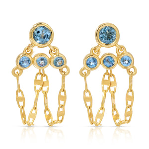 AnnaEarrings, Aquamarine AnnaEarrings, Aquamarine