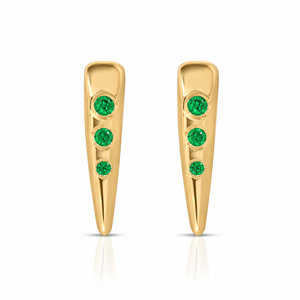 Mini Diamond Pointers Stud Earrings Mini Diamond Pointers Stud Earrings