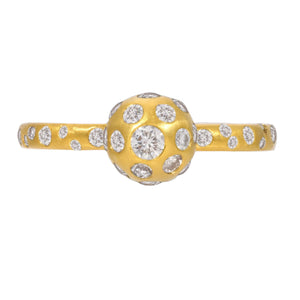Diamond Galaxy Ring, 18k gold Diamond Galaxy Ring, 18k gold