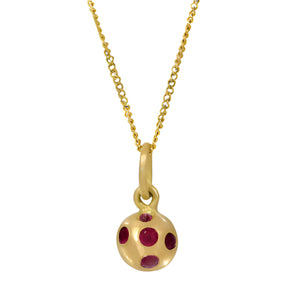 Ruby Galaxy Necklace, 18k gold Ruby Galaxy Necklace, 18k gold