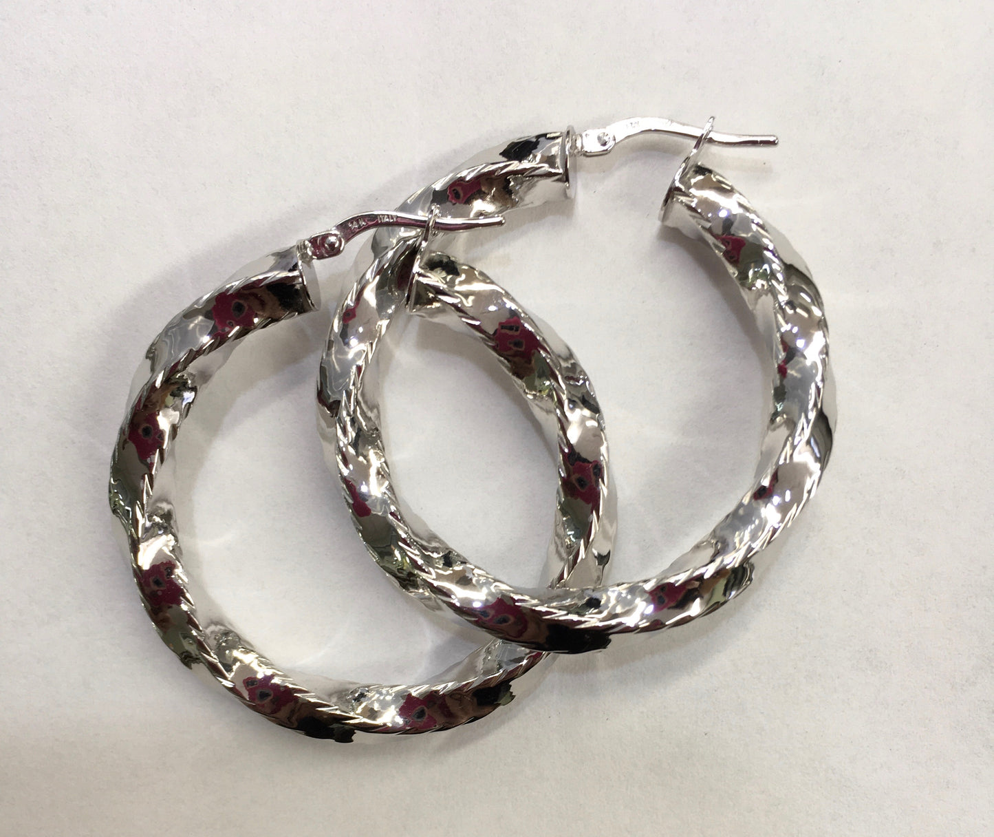Jennifer Twisted Hoops