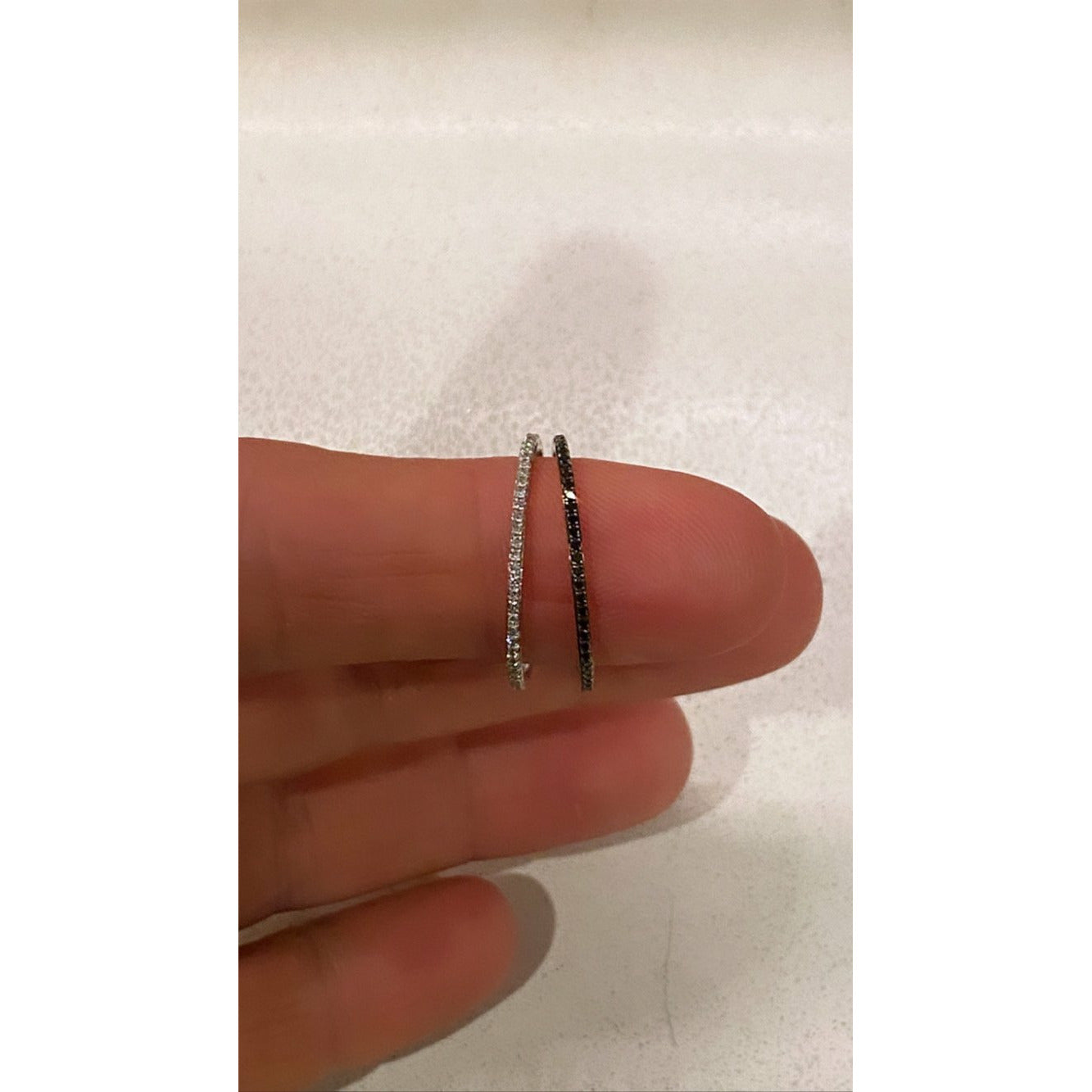 Black Diamond Eternity Ring - Danielle Morgan