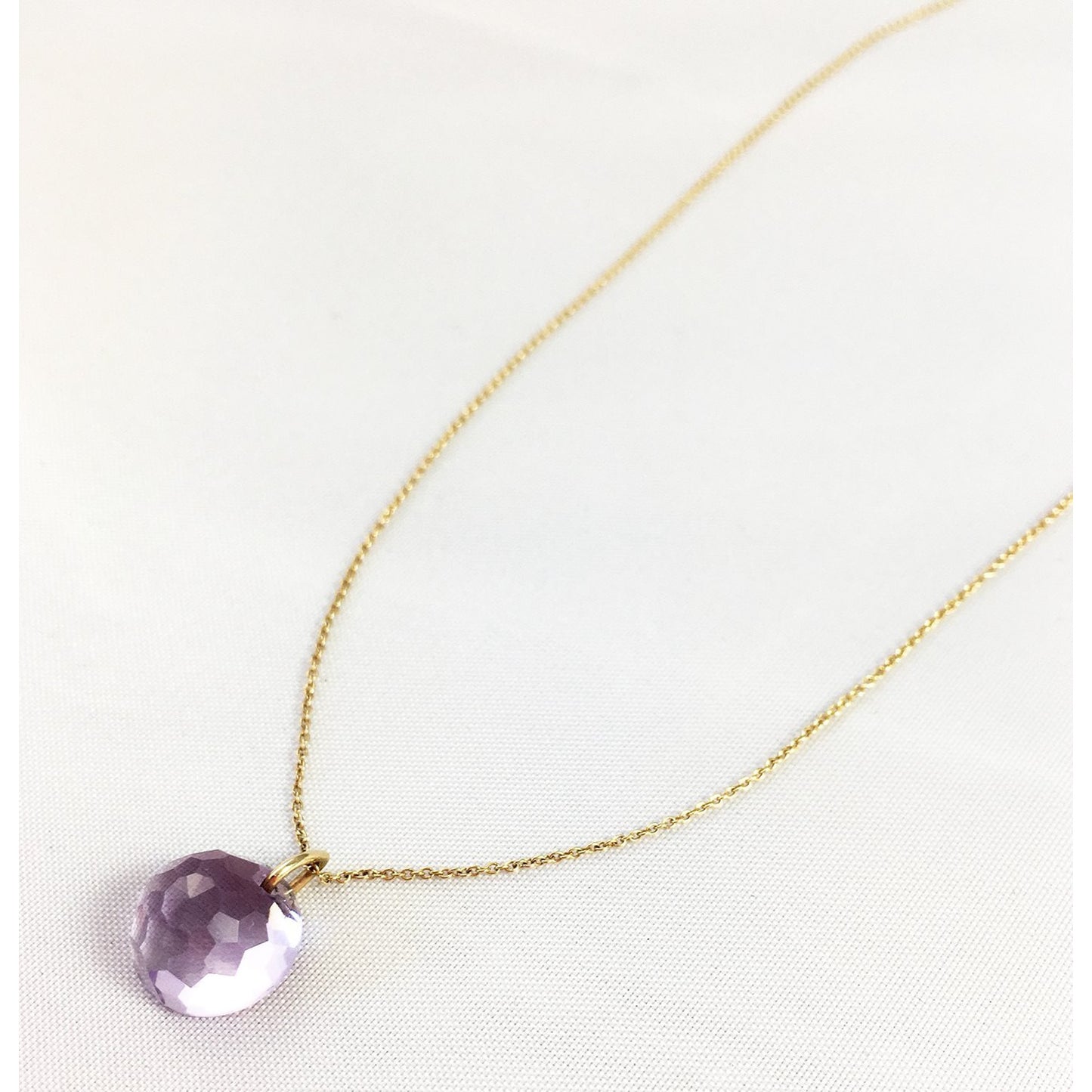 Pink Amethyst Necklace - Danielle Morgan