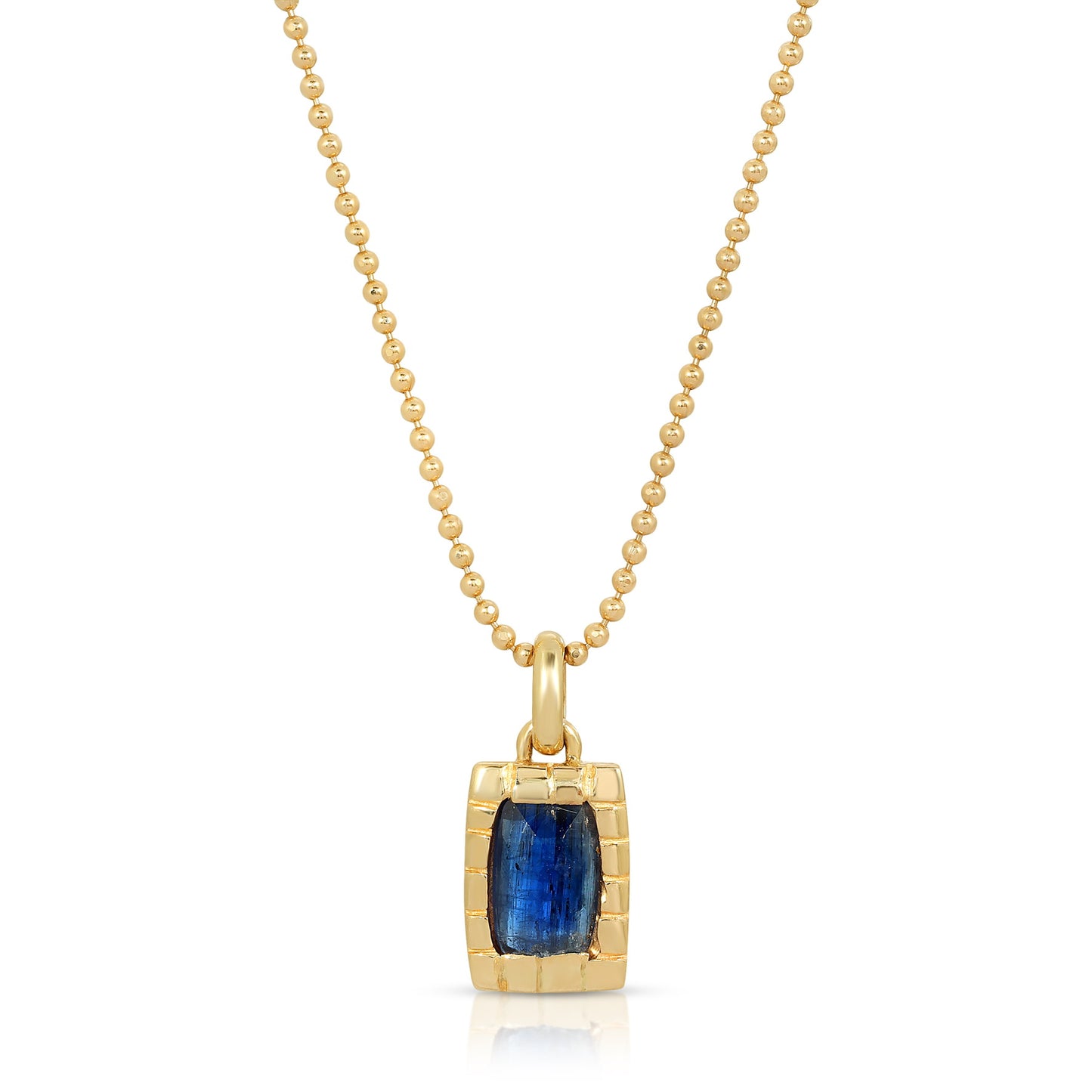 Natural Kyanite 14k Necklace - Danielle Morgan