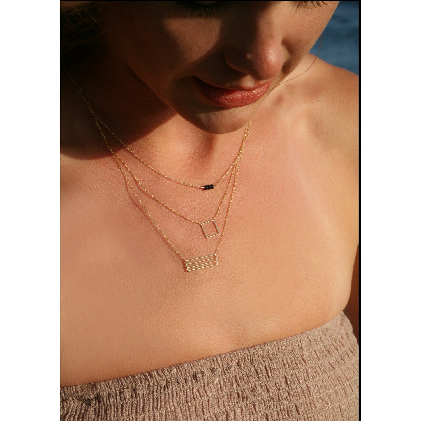BLACK DIAMOND NECKLACE - Danielle Morgan