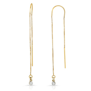 danielle-moosbrugger,DIAMOND EAR THREADS,earrings danielle-moosbrugger,DIAMOND EAR THREADS,earrings