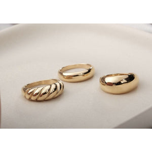 GOLD DOME RING - Danielle Morgan GOLD DOME RING - Danielle Morgan