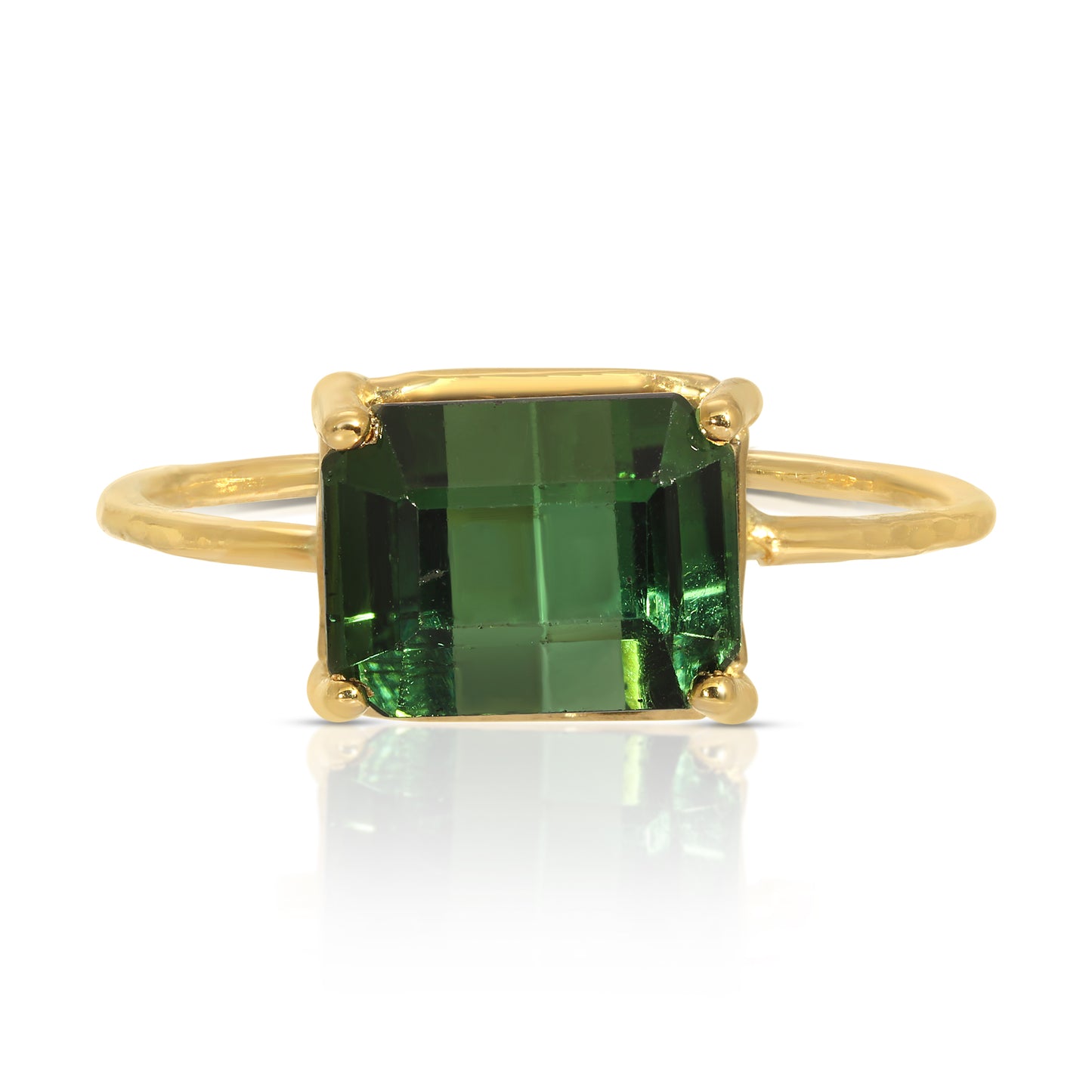 DARK GREEN TOURMALINE RING - Danielle Morgan