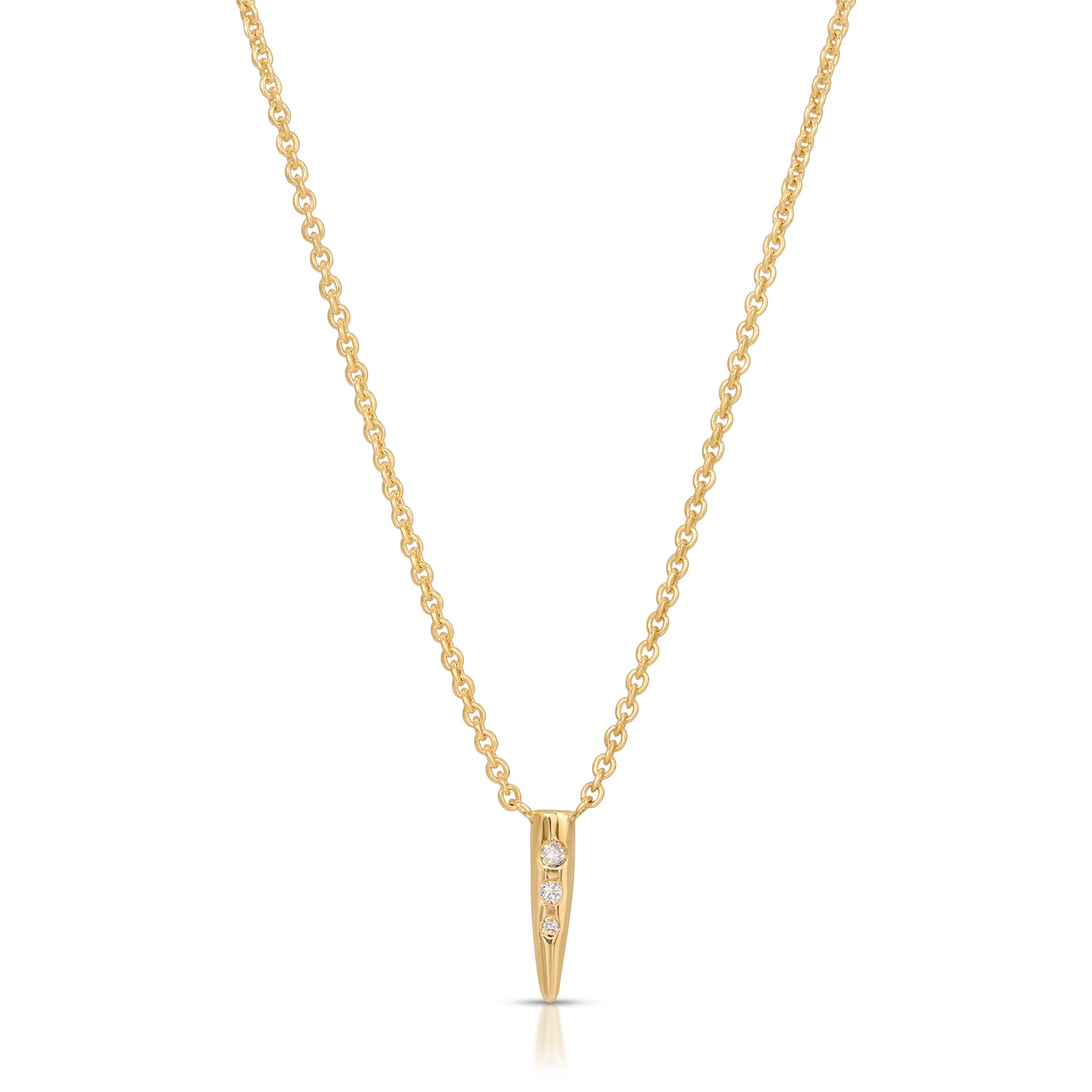 Mini2 Diamond Pointers Necklace