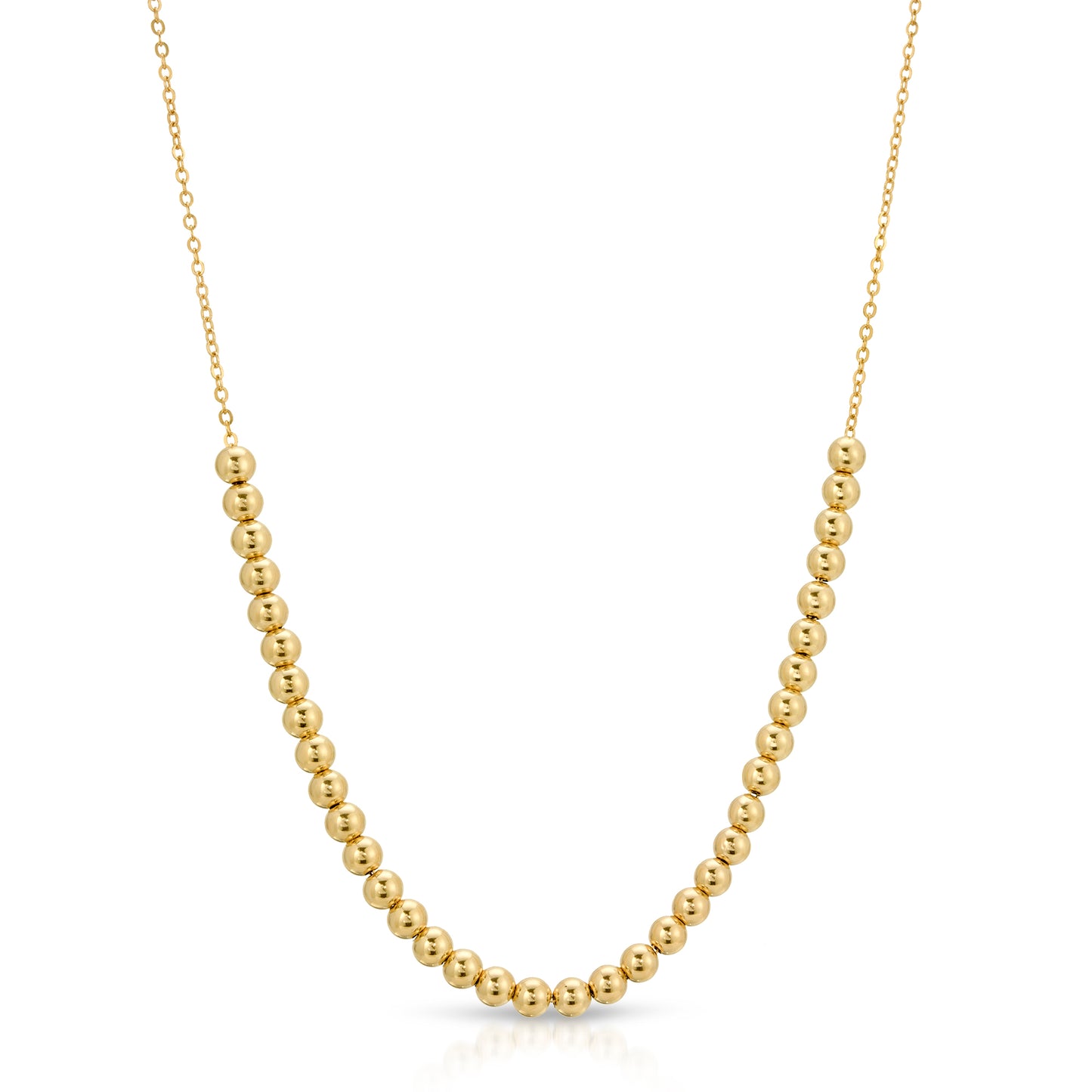 danielle-moosbrugger,14K BALL NECKLACE,Necklaces