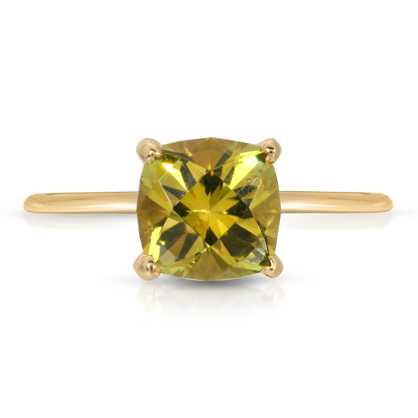 YELLOW/GREEN TOURMALINE RING - Danielle Morgan