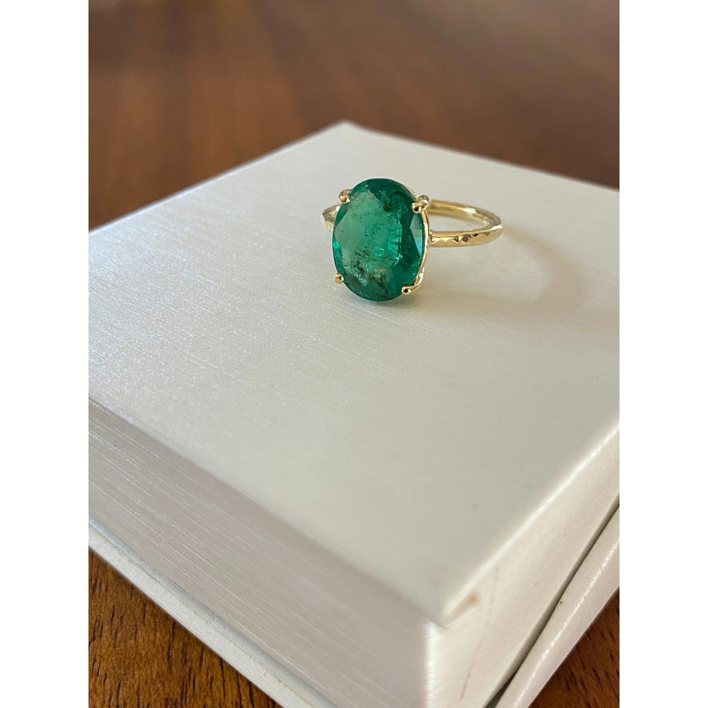 Oval Emerald Ring - Danielle Morgan