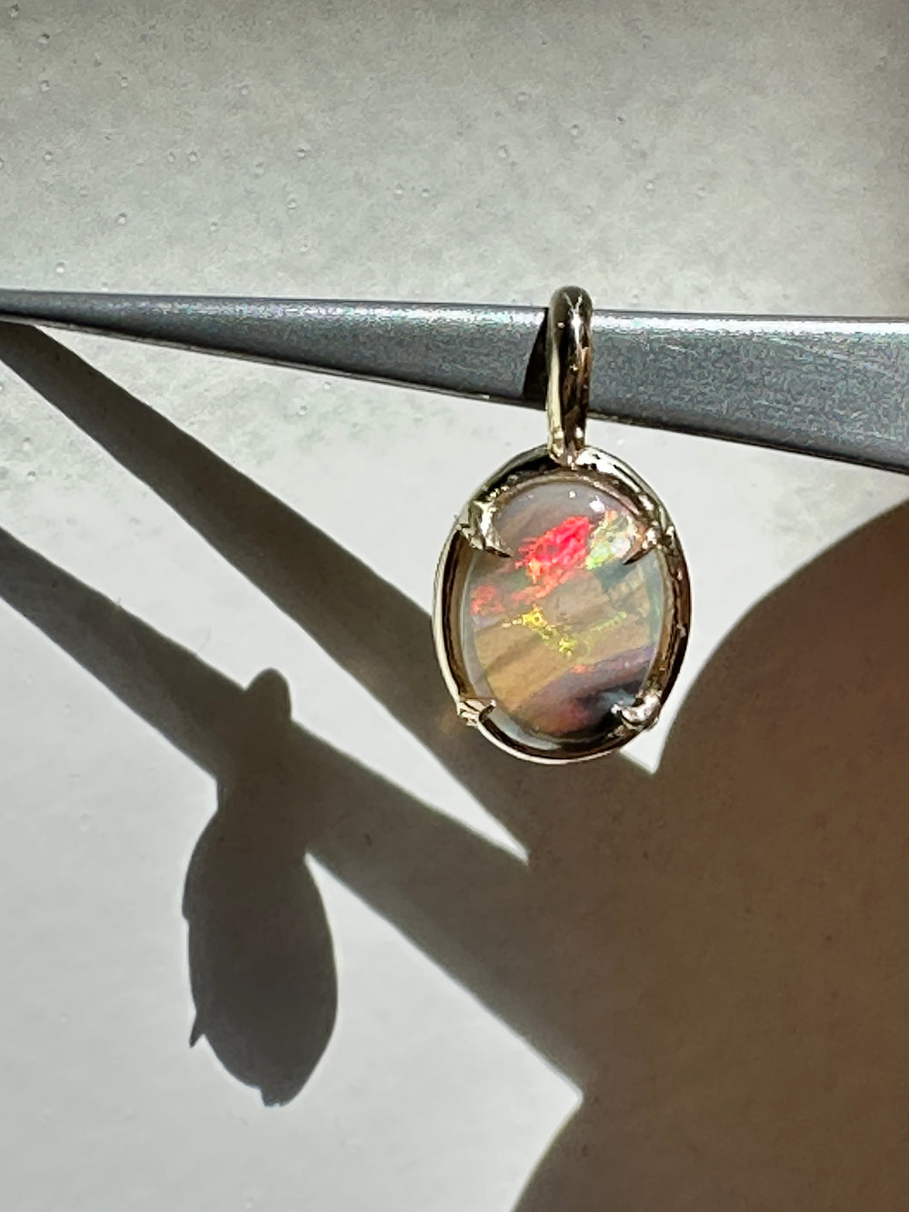 Lightning Ridge Opal Pendant