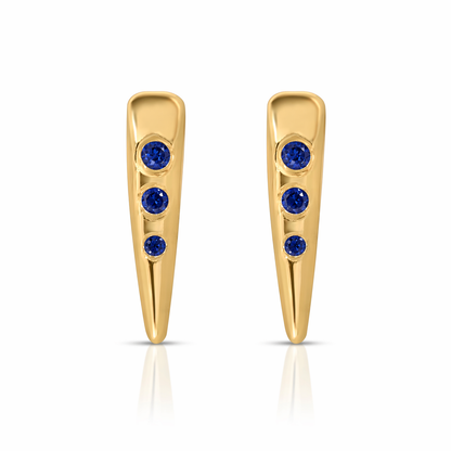 Mini Diamond Pointers Stud Earrings