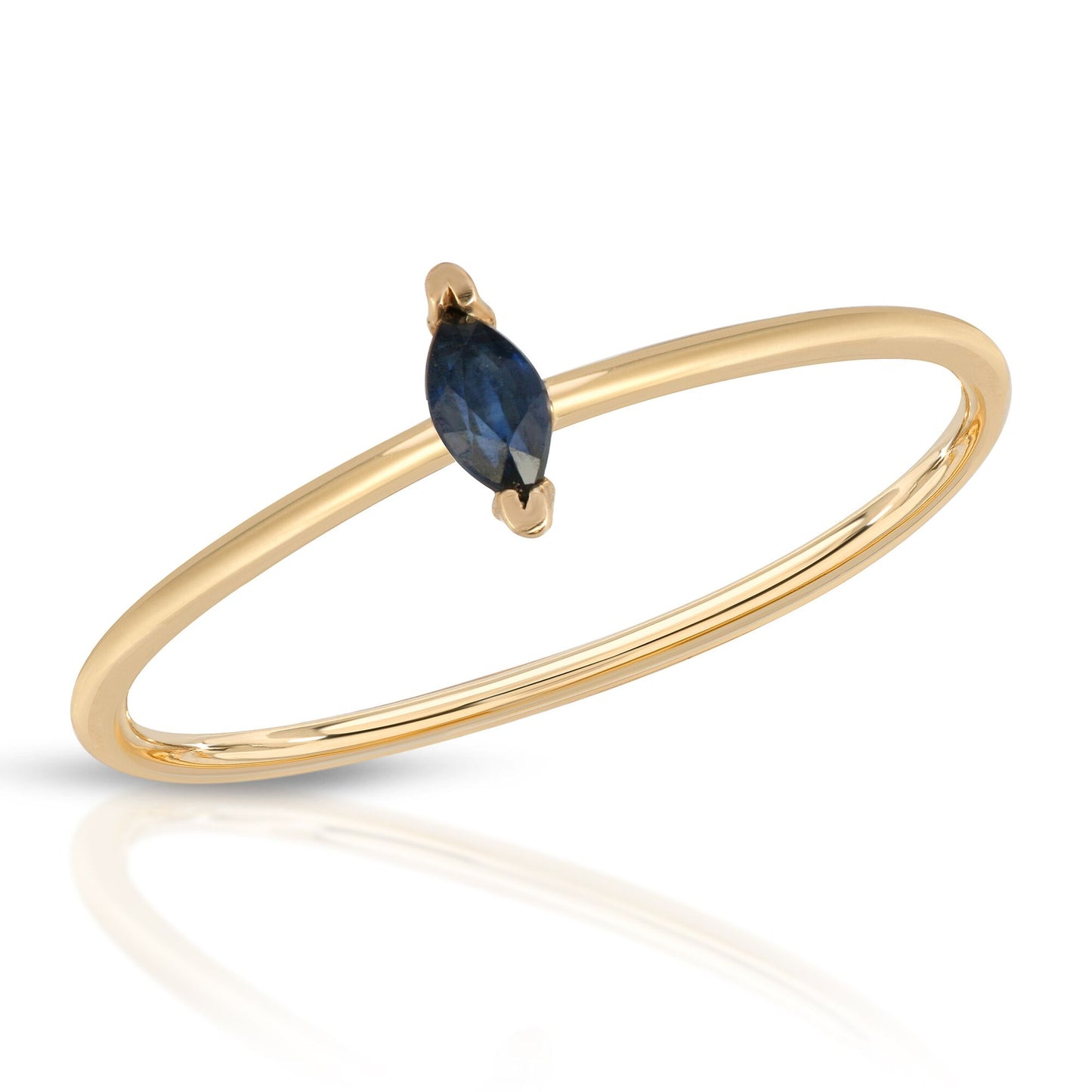 danielle-moosbrugger,SAPPHIRE MARQUISE SOLITAIRE RING,ring
