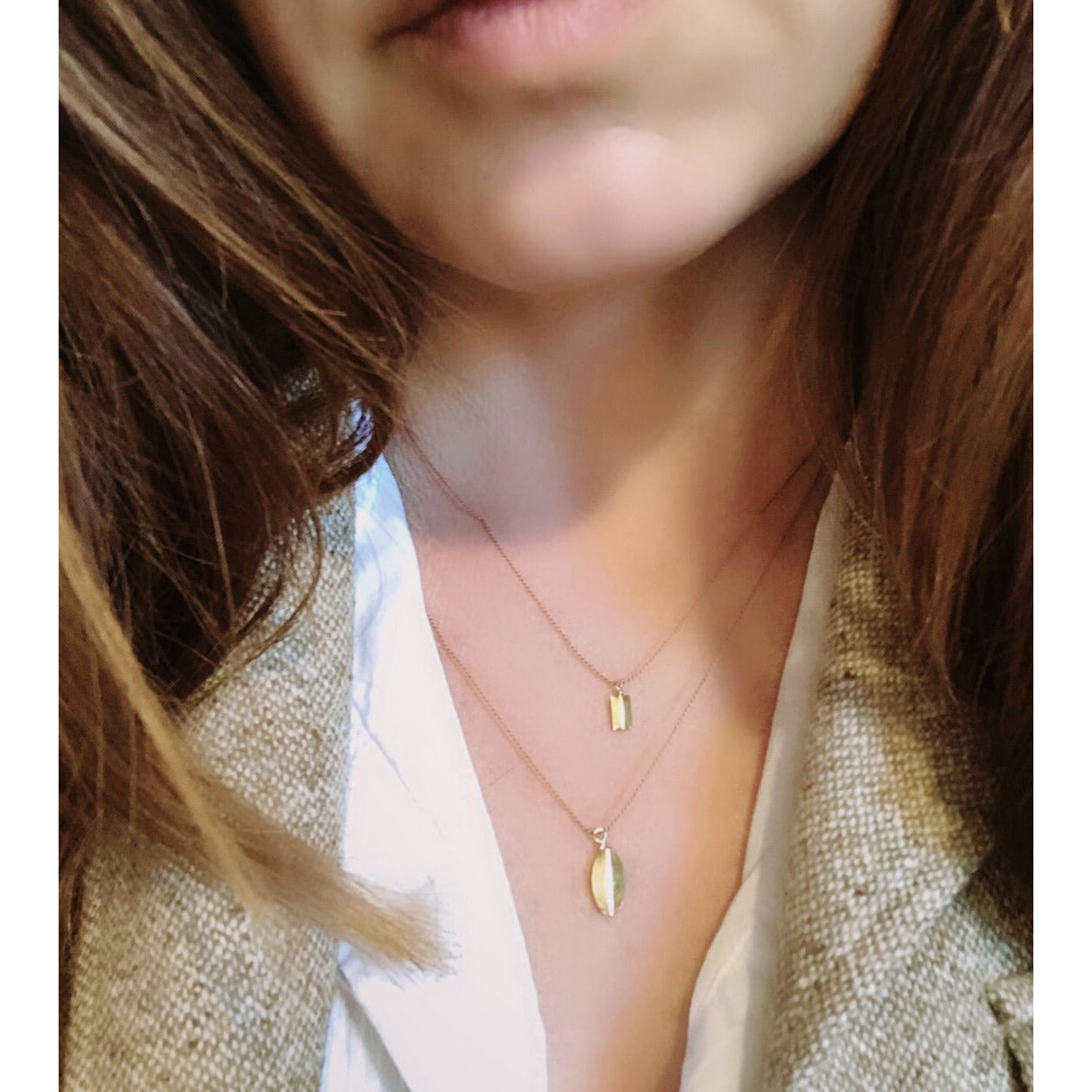 Arianna Large Bubble Colorful Gemstone Necklace | Gemstone bar necklace,  Bezel gemstone, Gemstone necklace