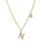danielle-moosbrugger,DIAMOND INITAL NECKLACE,Necklaces