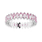 PINK MARQUISE ETERNITY BAND - Danielle Morgan 