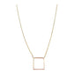 danielle-moosbrugger,OPEN SQUARE NECKLACE,Necklaces