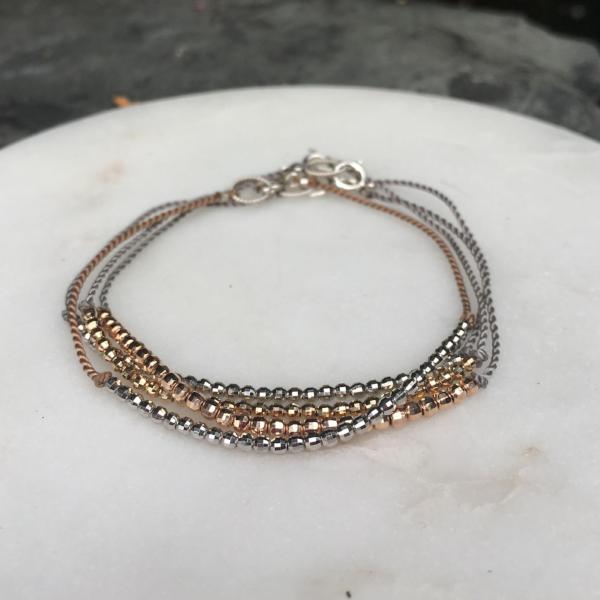 danielle-moosbrugger,ROSE GOLD CROWN BRACELET,bracelets