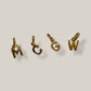 14k GOLD INITIAL CHARM - Danielle Morgan 