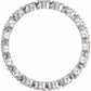 ROSE CUT DIAMOND ETERNITY BAND - Danielle Morgan 