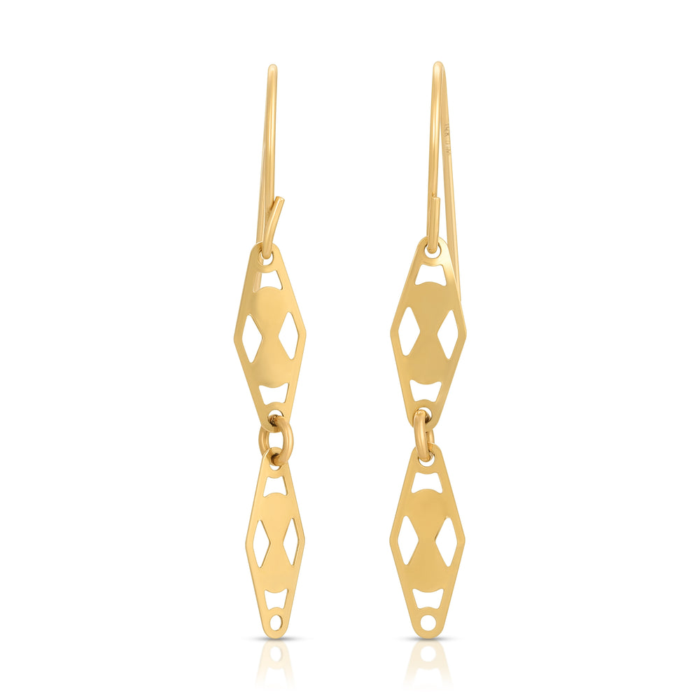 14k FILIGREE EARRINGS - Danielle Morgan 