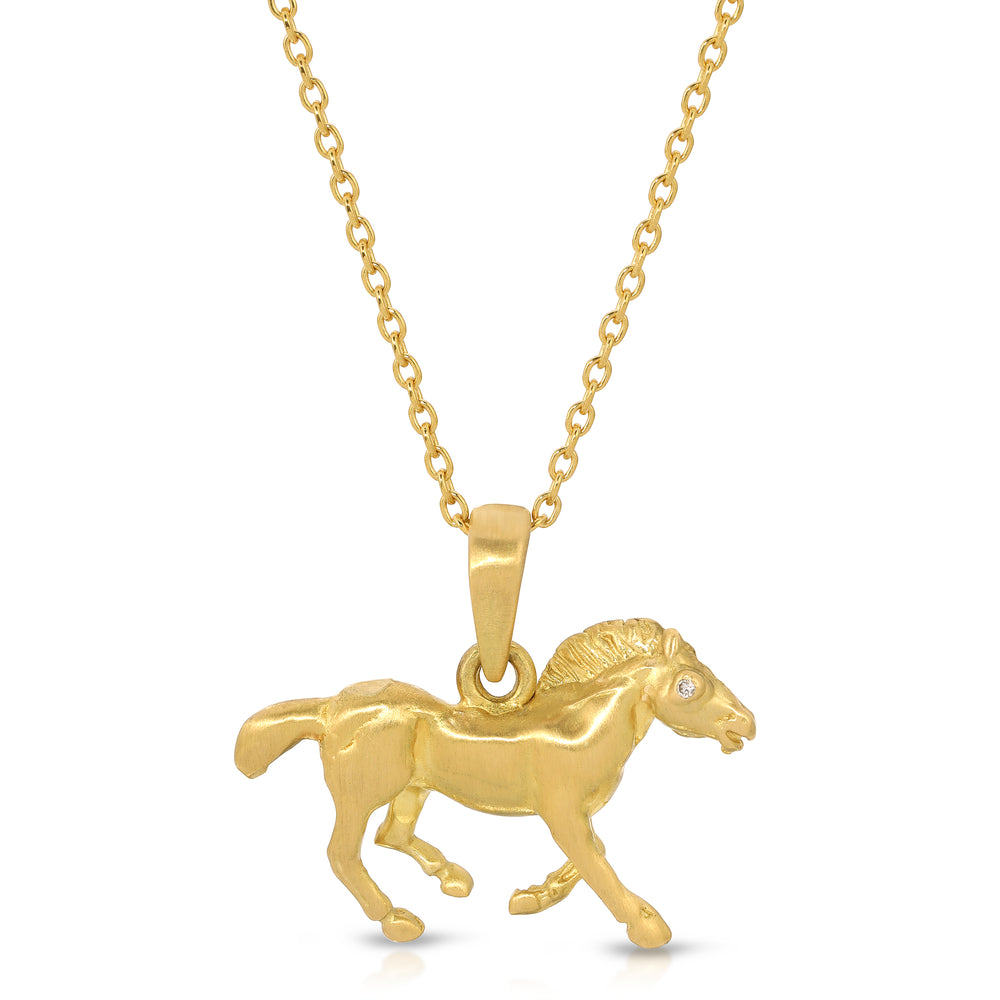 Equestrian Horse Pendant