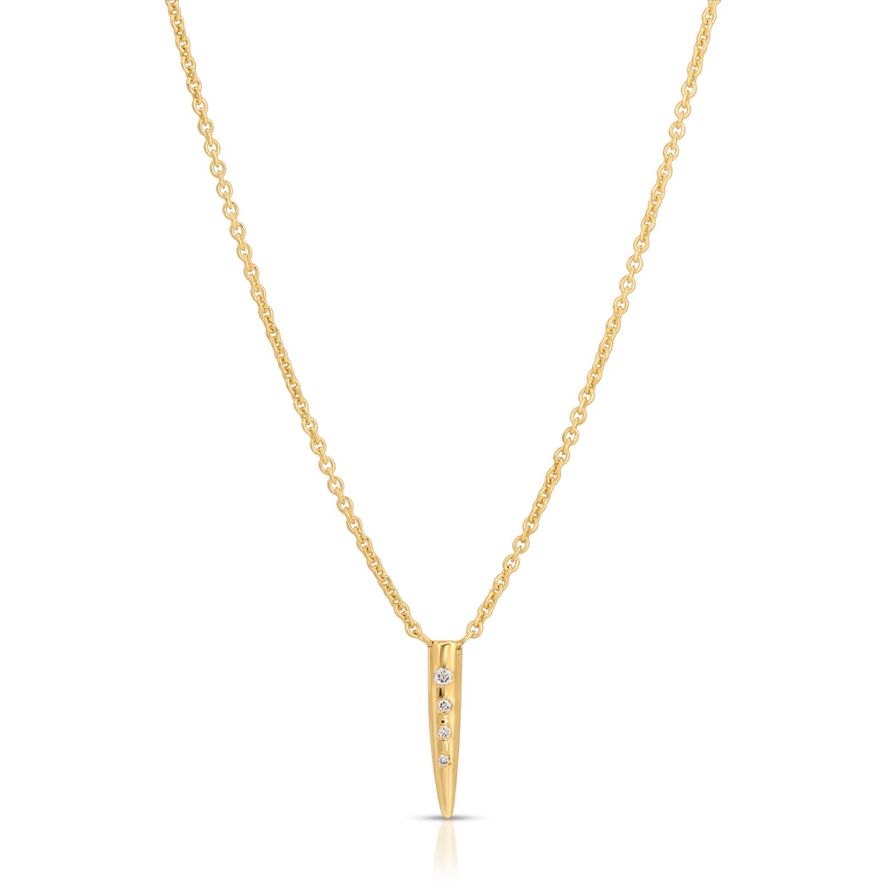 Mini Diamond Pointers Necklace