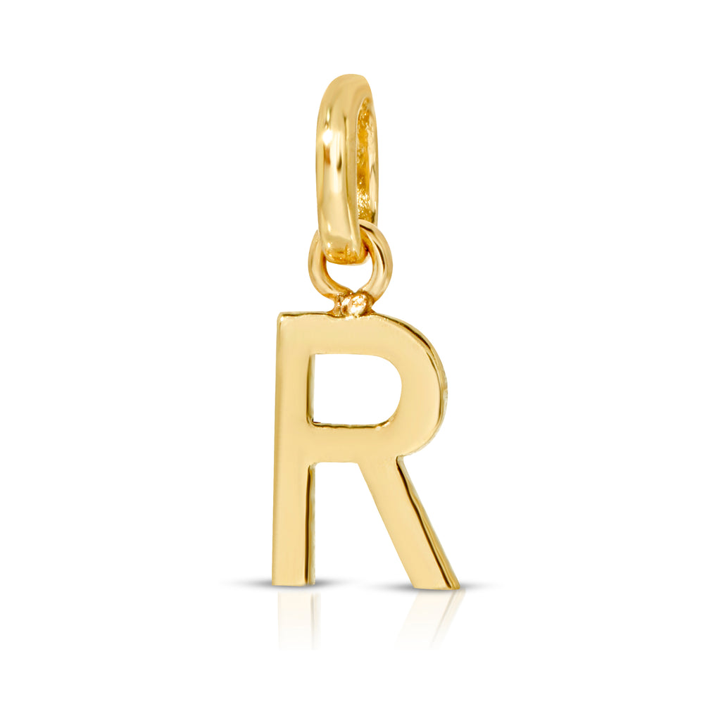 14k GOLD INITIAL CHARM - Danielle Morgan 