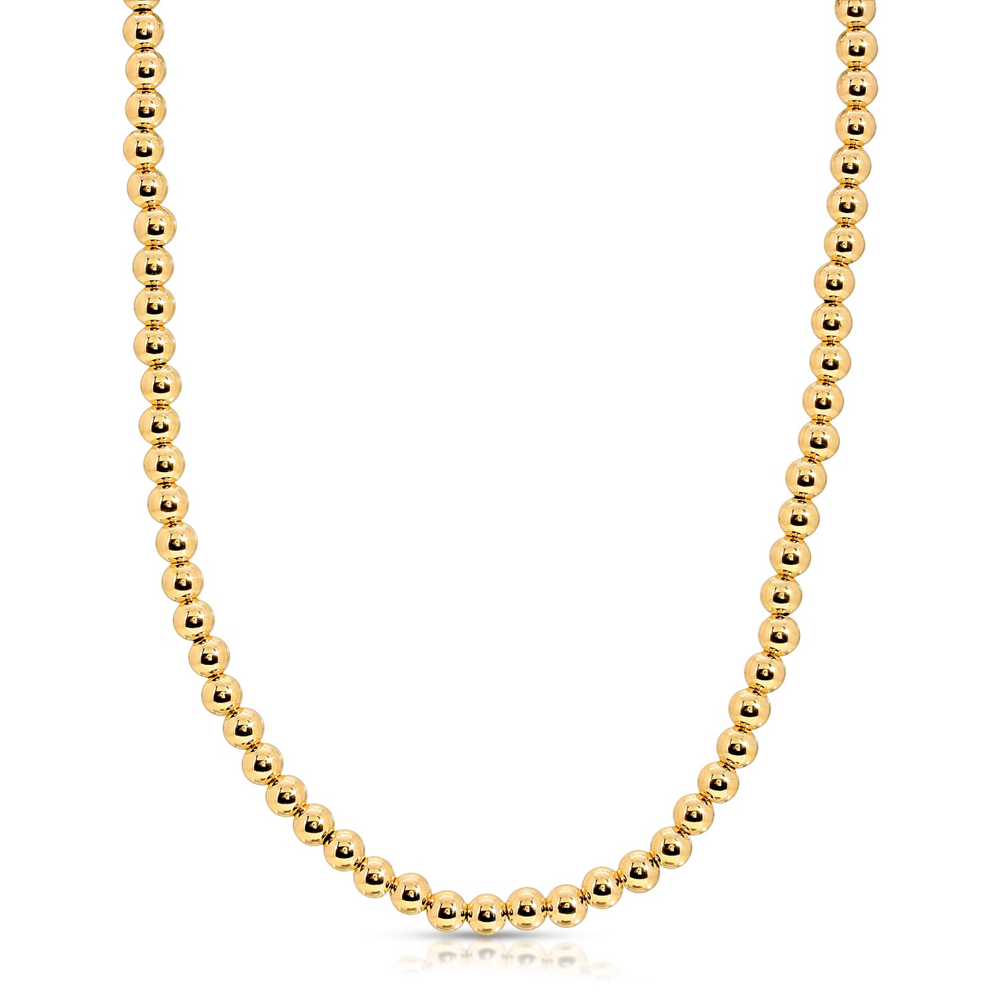 danielle-moosbrugger,GOLD BEAD NECKLACE,Necklaces