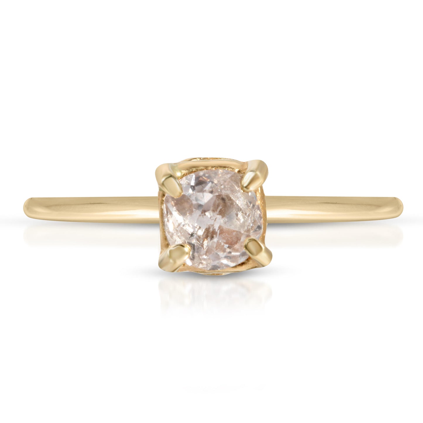 ROSE CUT DIAMOND 14K RING - Danielle Morgan 