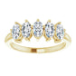 OVAL DIAMOND ANNIVERSARY BAND - Danielle Morgan 